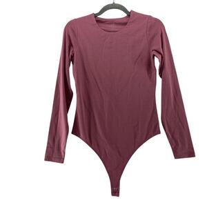 Woolx Sophia Pink Bodysuit Size Small